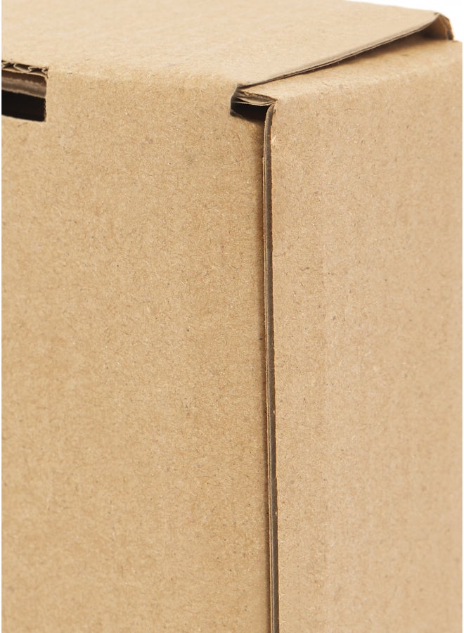Noon East Pack of 10 Corrugated 3ply Cardboard Moving Boxes, Size- 14L x 11W x 6H cm. Multi-Use Brown Boxes for Packaging, Shipping, Storage and Organizing - Image 5